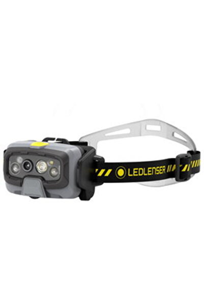 Ledlenser lanternă frontală HF8R Work (gri/galben)