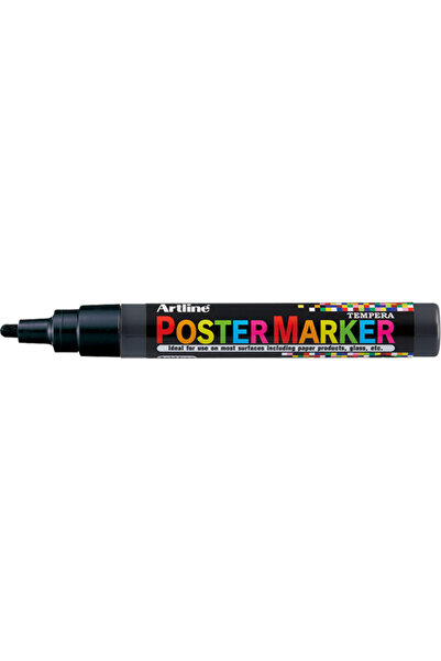 artline Marker pentru poster ARTLINE, corp plastic, varf rotund 6mm - negru