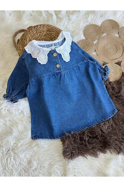 Baby Kız Çocuk Kot Elbise