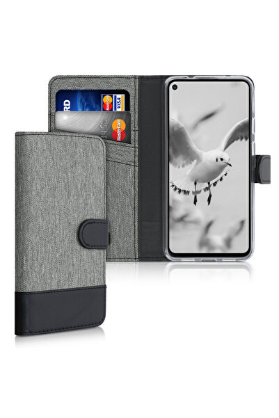 KWmobile Carcasă pentru Google Pixel 4a 5G, Textilă, Gri, 53776.22