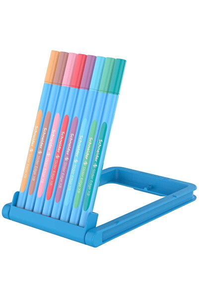 SCHNEIDER Pix Slider Edge Pastel XB, rubber grip, varf 1.4mm, 8 culori pastel...