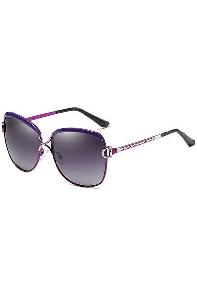 Techsuit Round Sunglasses - Polarized (8702) - Purple