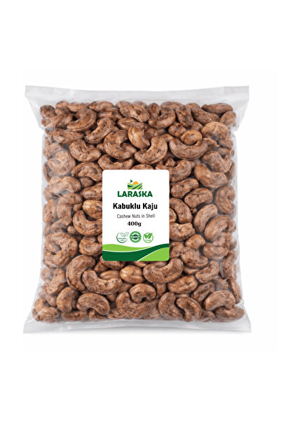 Laraska Kabuklu Zarlı Kaju 400g Taze Jumbo Cashew Nuts in Shell