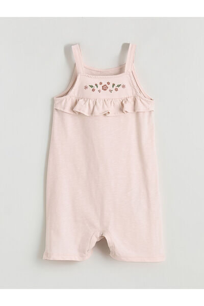 LC Waikiki Nevavm Floral Baby Girl Jumpsuit with a Difference
