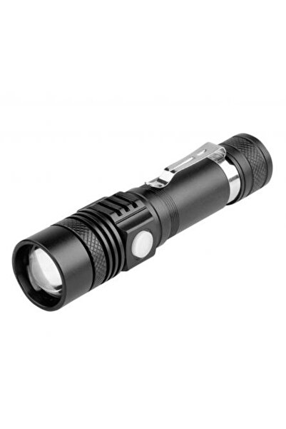 TED Electric Lanterna cu acumulator litiu L18650x1 metal led ZOOM + Inc.220V ...