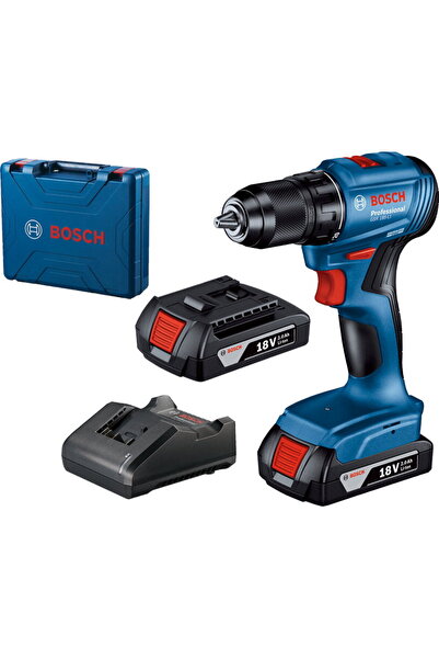 Bosch GSR 185-LI Masina de gaurit si insurubat 50Nm+ 2 acumulatori Li-Ion 18V...