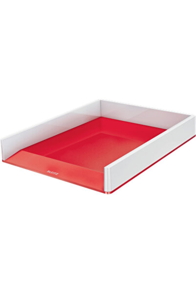 Leitz Tavita documente WOW, PS, A4, culori duale, alb-rosu