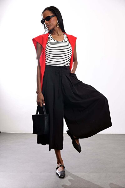 5in1Canpolat Black Trouser Skirt 2001