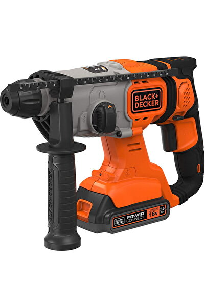 Black&Decker BLACK + DECKER cordless combination hammer BCD900E2K, 18Volt, ro...