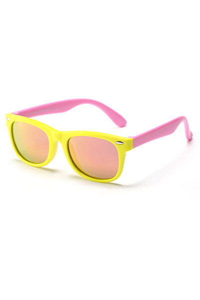 Techsuit Ochelari de Soare pentru Copii cu Protectie UV - (D802) - Yellow / P...