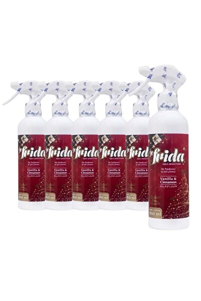 Frida 6 علب فريدا | بخاخ معطر للجو -بالفانيليا و القرفة