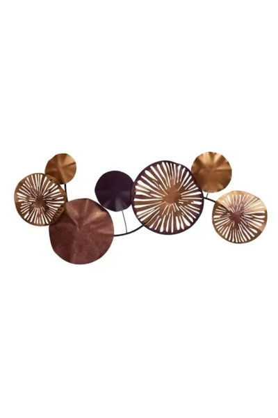 Studio Casa Panou metalic decorativ perete 3D, Deco Art, 79 x 35 cm, Bronz