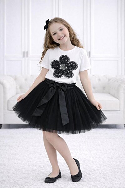 NOBLE STORE Κοριτσίστικο σετ 23 Απριλίου και 29 Οκτωβρίου: Φούστα Tutu & Μοντ...