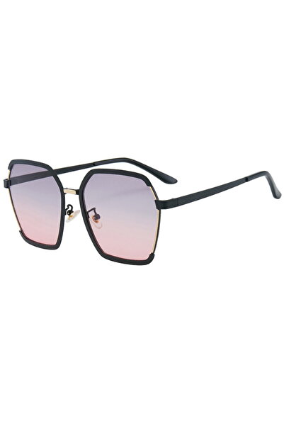 Techsuit Sunglasses - Polarised PC (191) - Black / Grey / Pink