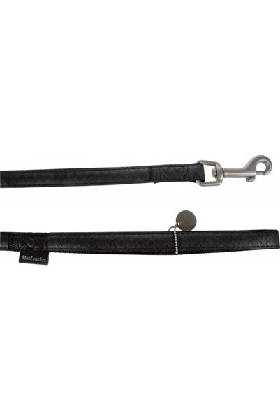 Zolux Curea din piele pentru câini Mac Leather 10 mm/1.2 m, Roșie