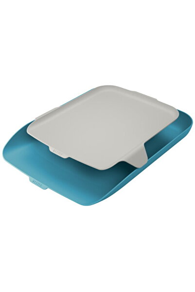 Leitz Tavita documente Cosy, PS, A4, cu organizator, albastru celest