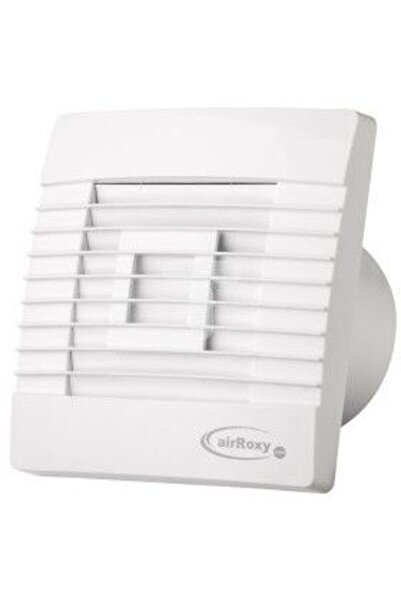 airRoxy Wentylator ścienny 100mm 15W z żaluzją grawitacyjną, wyłącznik pociąg...