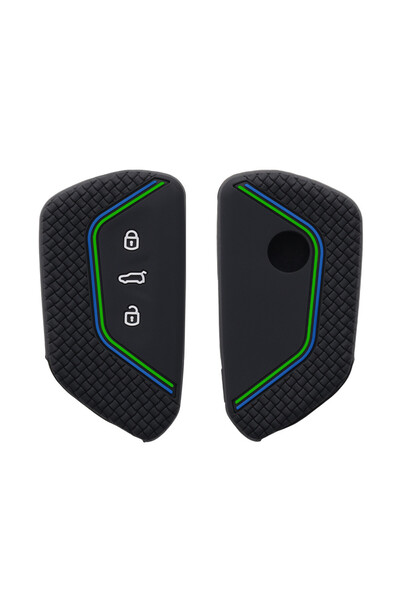 KWmobile Carcasă cheie auto pentru VW / Skoda / Seat - 3 butoane, kwmobile, s...