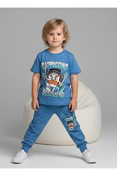 Yağmur Giyim PJKKE Cappucino Assassino Με σχέδιο Σετ αθλητικής φόρμας για αγό...