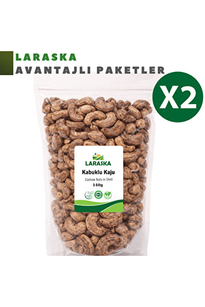 Laraska Kabuklu Zarlı Kaju 280g (140gx2) Taze Jumbo Cashew Nuts in Shell Avan...