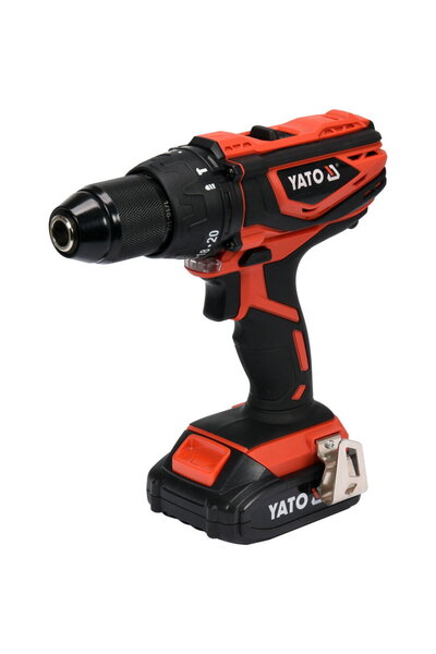 yato Ударен винтоверт с 1 батерия, литиево-йонна, 18 V, 2 Ah, 40 Nm, LED осве...