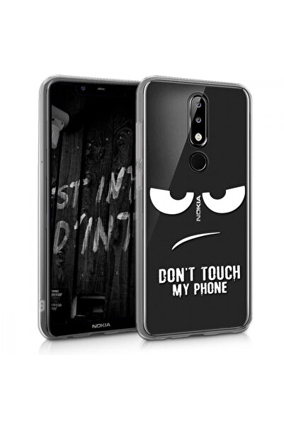 KWmobile Husă pentru Nokia 5.1 Plus, silicon, albă, 46196.01