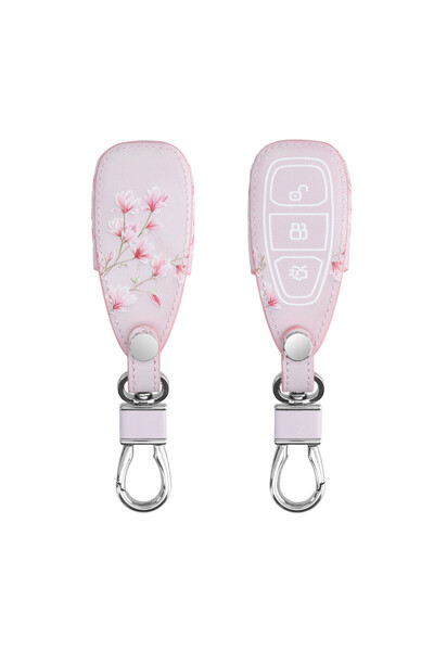 KWmobile Husă cheie auto pentru Ford - 3 butoane - Keyless Go, kwmobile, piel...