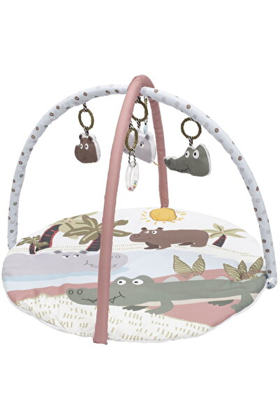 Babymix Pătură de joacă pentru bebeluși Mix Animale Sahara