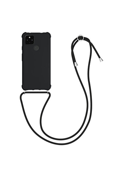 KWmobile Carcasă pentru Google Pixel 4a 5G, silicon, neagră, 55914.01