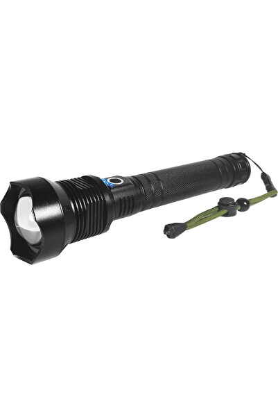 TED Electric Lanterna cu acumulator litiu L18650x2 metal led ZOOM XPH50 1600 ...