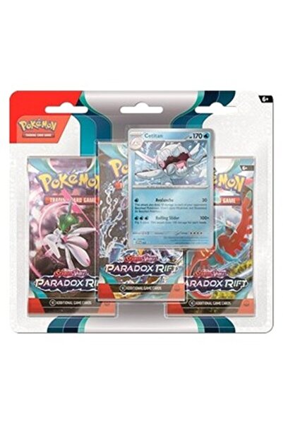 Pokemon Paradox Rift: Blister Cetitan cu 3 bucăți