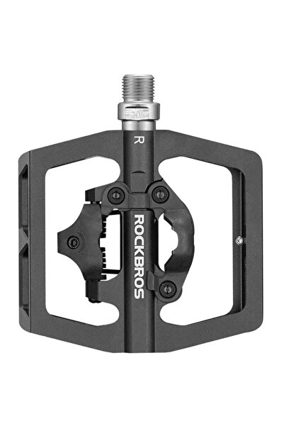 ROCKBROS Set Pedale Bicicletă PD15-BK din Aliaj de Aluminiu - Negru