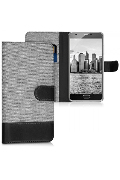 KWmobile Case for Blackview A9 Pro, Textile, Grey, 42340.01