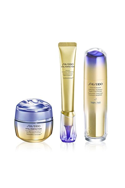 Shiseido KOYU LEKE VE KIRIŞIKLIK KARŞITI VITAL PERFECTION OVERNIGHT BEAUTY SK...