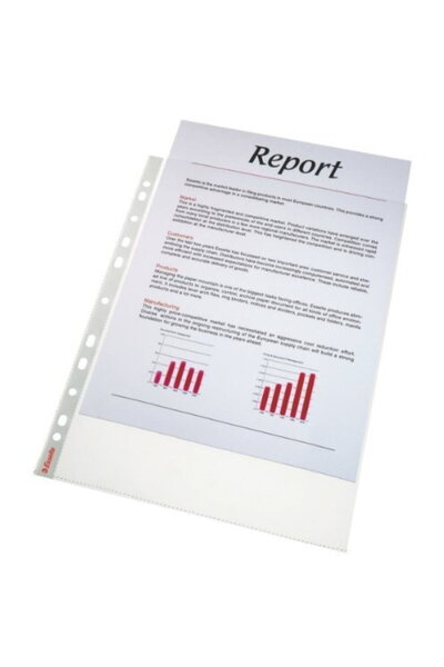 Esselte Folie protectie ESSELTE, A4, standard, 43 mic, 25 buc/set