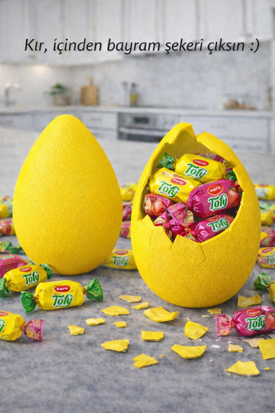 3D FABRİKAM 🍬🥚Sürpriz Bayram Yumurtası – Kır İçinden Şeker ve Not Çıksın | ...