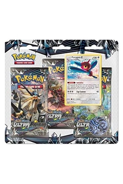 Pokemon Ultra Prism: Porygon-Z Blister pachet de 3