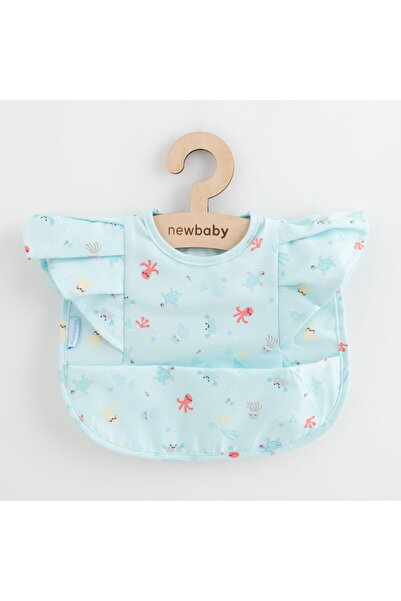 NEW BABY SHOP Bavetă de lux New Baby 35x27 cm cu volane