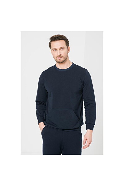 Pegas Bluză casual din bumbac, bărbătească, bleumarin-M