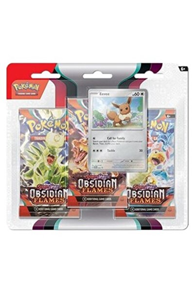 Pokemon Obsidian Flames: Blister pachet 3 Eevee