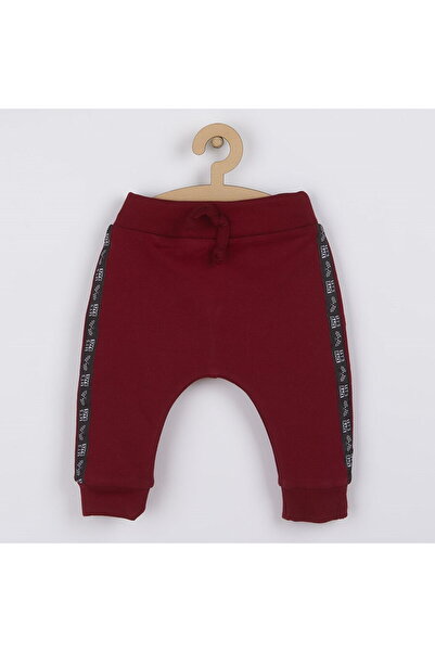 Nicol Pantaloni de trening pentru bebeluși Races bordo, mărimea 62 (3-6 luni)