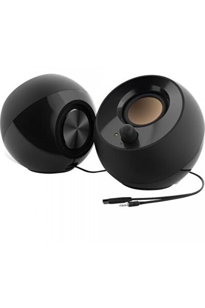 CREATIVE Boxe PEBBLE USB 2.0 - negre