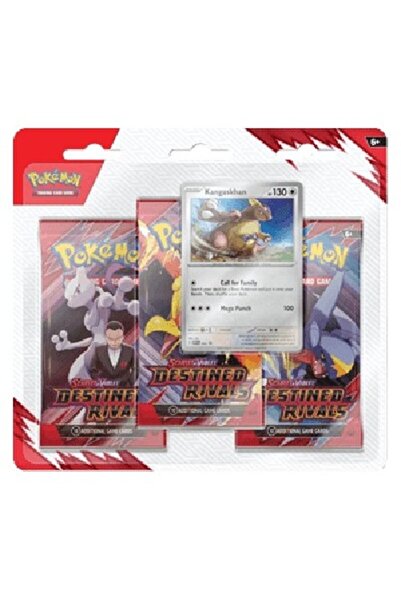 Pokemon Rivali Destinați: Blister Kangaskhan Pachet de 3