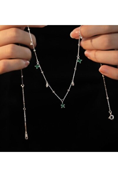 Generic قلادة Green White