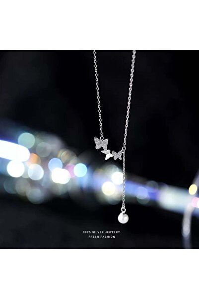 Generic قلادة رفّة لؤلؤ