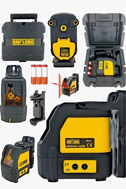 DAFLONG 2 EKSEN PİLLİ AÇIPAN LAZER TERAZİ