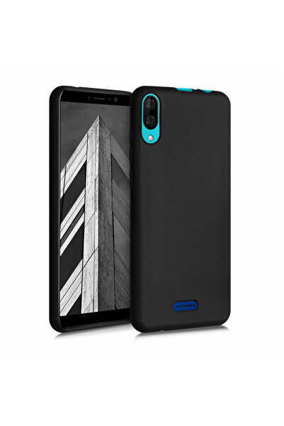 KWmobile Husă pentru Wiko Y80, silicon, neagră, 53507.01