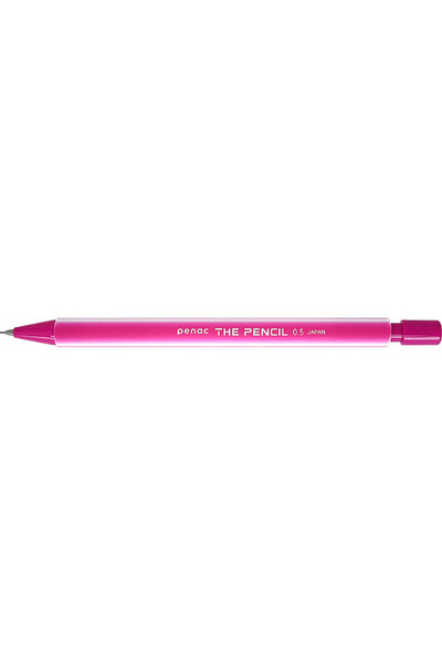 PENAC Creion mecanic The Pencil, rubber grip, 0.5mm, varf plastic - corp roz