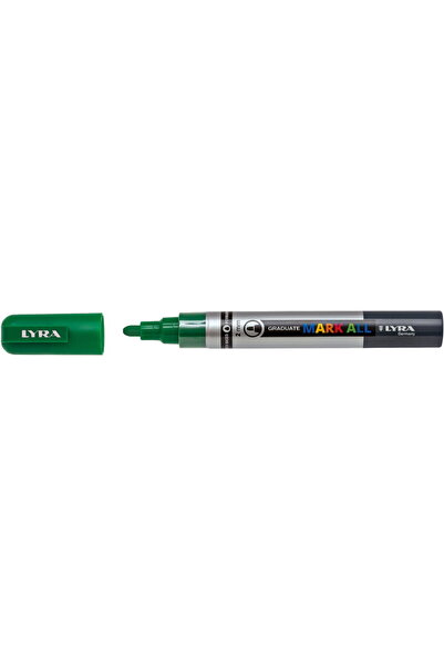 LYRA Graduate Mark All marker, water-based, 2mm tip, for any surface - green