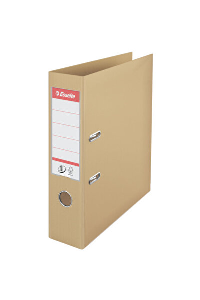 Esselte Biblioraft No.1 Power, PP/PP, A4, 75 mm, culoarea nisipului